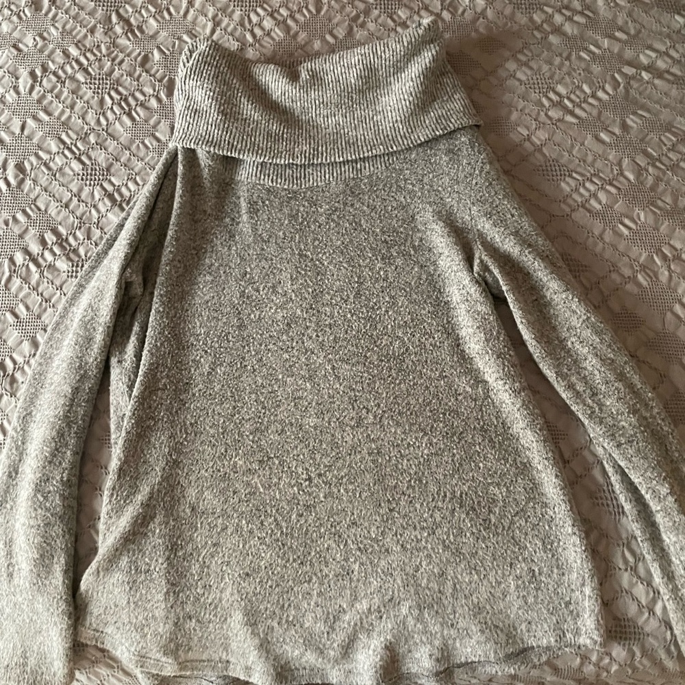 grey turtle neck